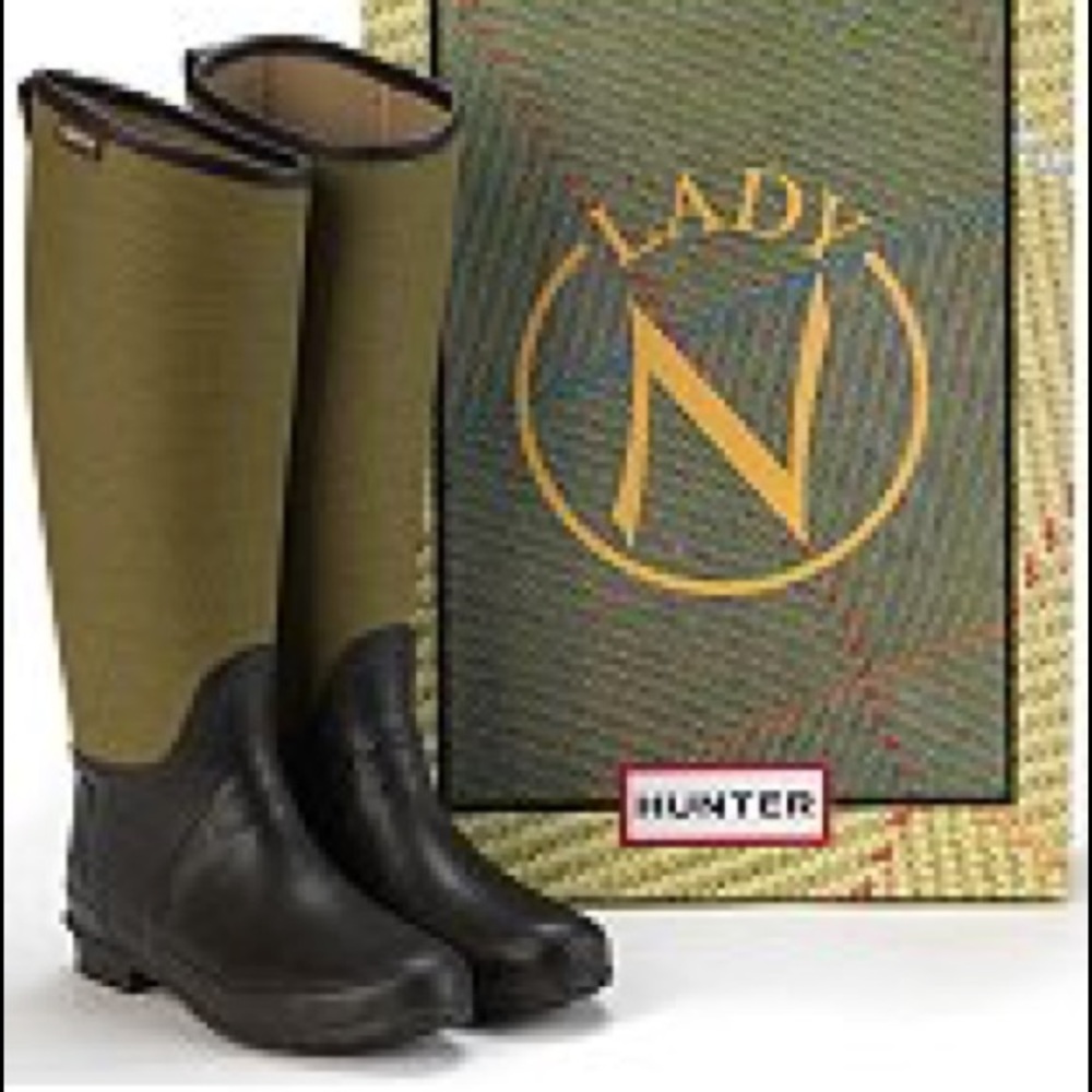 Hunter Lady N rain boots, size 41